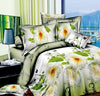 3d Bedding Set Leopard Rose Reactive Printing