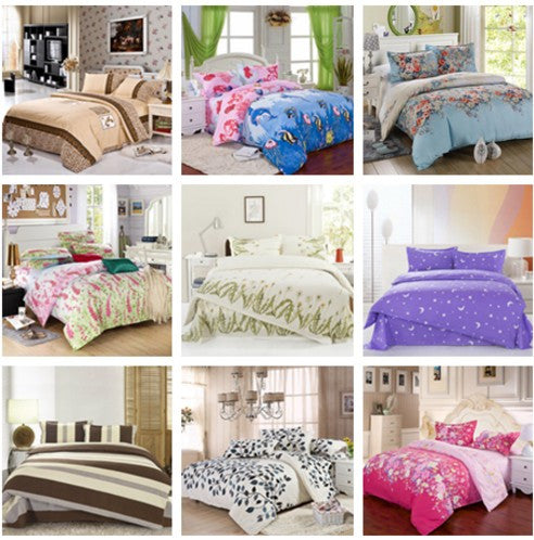 Home Textile Reactive Print Bedding Sets