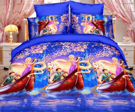 Prince Charming Pattern 3D Bed Clothes Cover