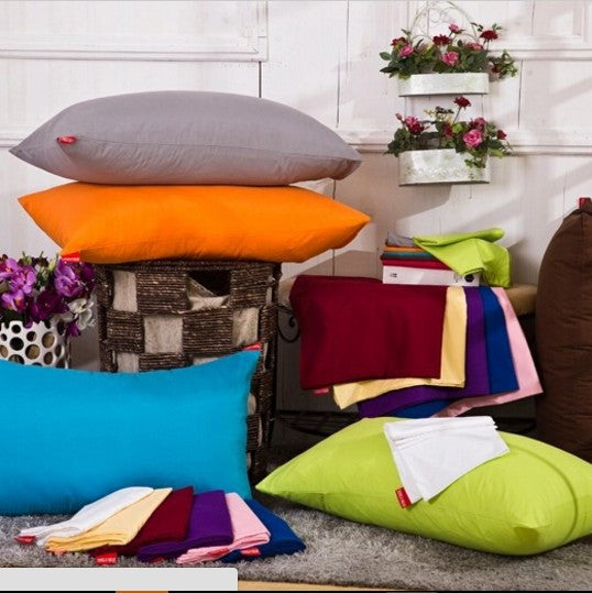 Color Optional Solid Pillowcase