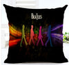 The Beatles Colorful Cotton Linen Seat Square Pillow Case