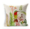 Colorful Birds Almofadas Decorative Pillow
