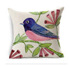 Colorful Birds Almofadas Decorative Pillow