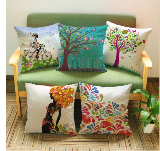 Rural Style Home Decor Decorative Throw Pillows