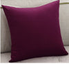 Solid Color Sofa Cushions Pillowcases