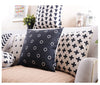 Retro Decorative Pillow Black And White