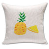 New Sketch Pineapple Cotton Linen Pillow